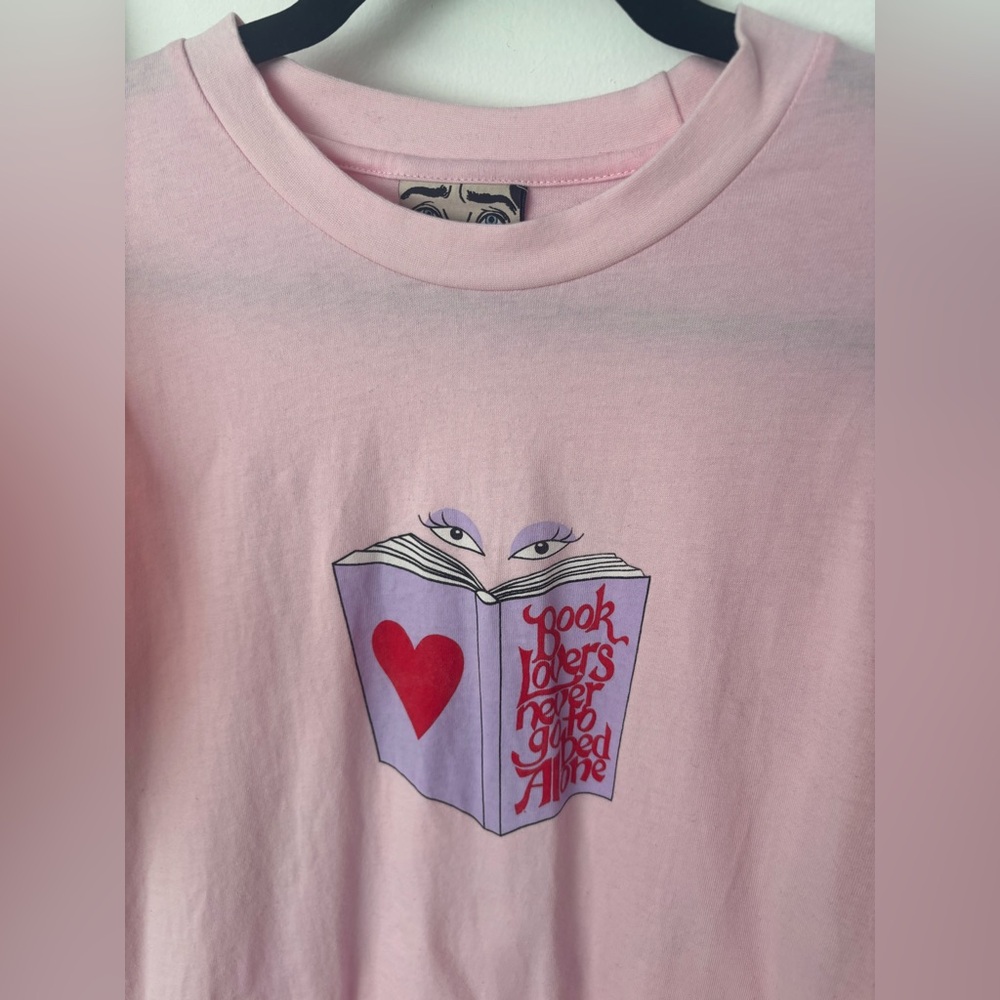 Lazy Oaf Laura Callaghan Book Lovers Never Go To Bed Alone Lewd Awakening - Picture 3 of 5